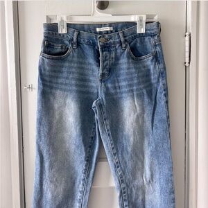 Low rise straight leg Pacsun jeans
size:27